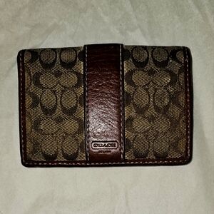 Coed Coach Wallet